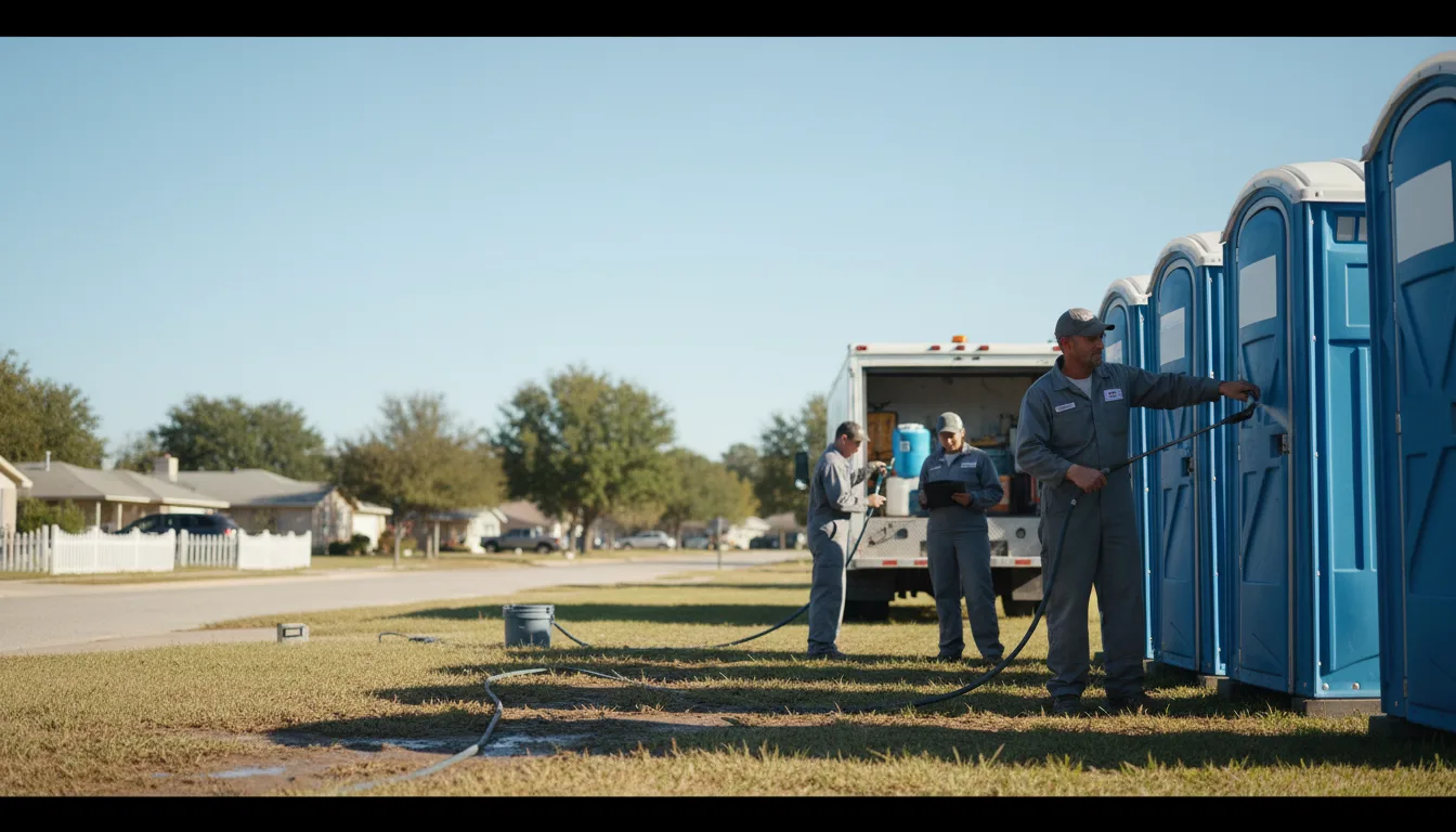 Long-Term Portable Toilet Rental in Redfield, SD near me